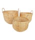 CESTA BAMBU NATURAL 3 UN. FORMA U C/ASAS