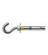 TACO ANCLA.DNBOL GANCHO 8X45MM CJ.25 UN.