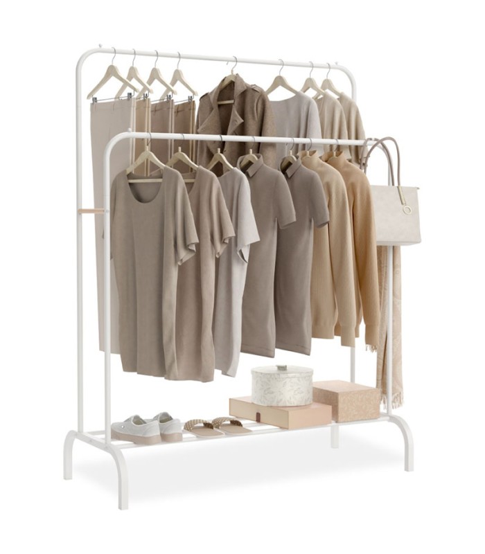 PERCHERO NEWLUX HANGY DUO 30 WHITE