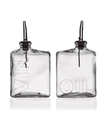 SET ACEITERA / VINAGRERA CRISTAL 450 ML