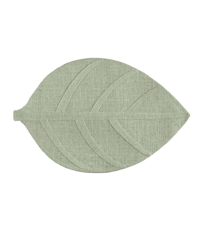 MANTEL INDIVIDUAL HOJA BLANCA