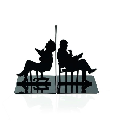 SUJETALIBROS METALICO LECTORES