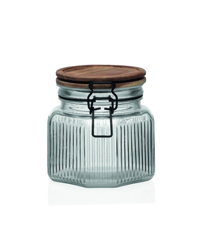 BOTE C/TAPA 800ML.ACACIA.11,3X12,1X12,4