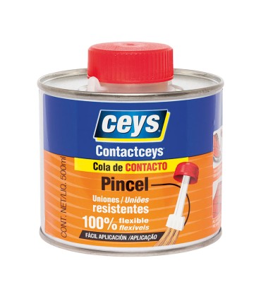 ADHESIVO CONTACCEYS C/ PINCEL 500 ML.
