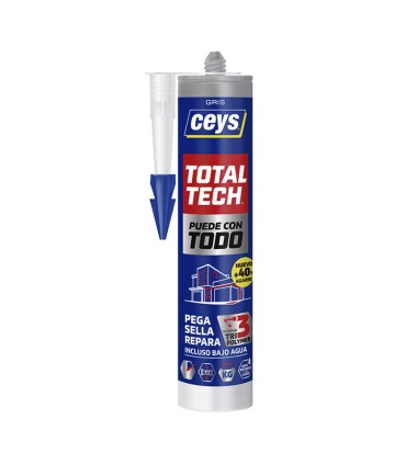 ADHESIVO MS TECH CARTUCHO 290 ML.GRIS