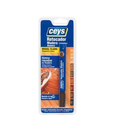 RETOCADOR DE MADERA NOGAL CLARO