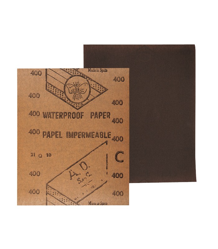 ABRASIVO PAPEL IMPERM.ABEJA Nº400