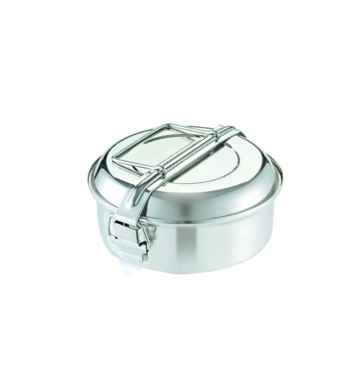 FIAMBRERA CILINDRICA INOX. 18 CM.