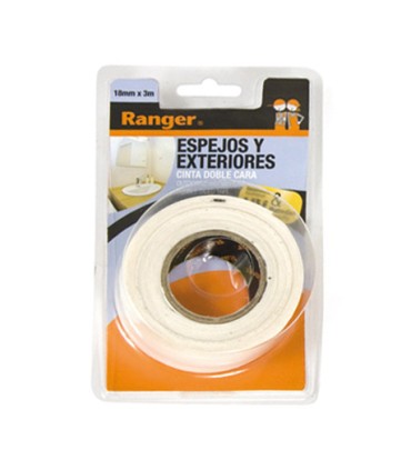 CINTA DOBLE CARA EXT/INT 18 MM X 3 M