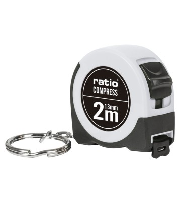 FLEXOMETRO LLAVERO CINTA 13/2 MTS.RATIO