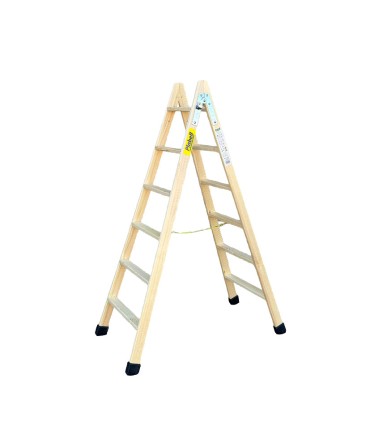 ESCALERA MADERA PLABELL 6 PELDAÑOS 60MM