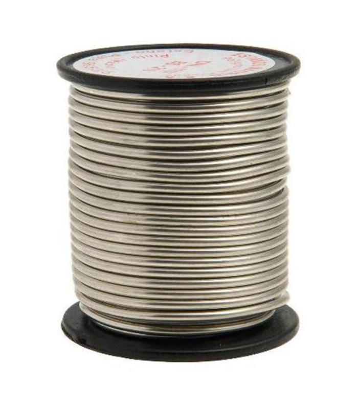 ESTAÑO TIPO PLATA  6% 2 MM 100 GR