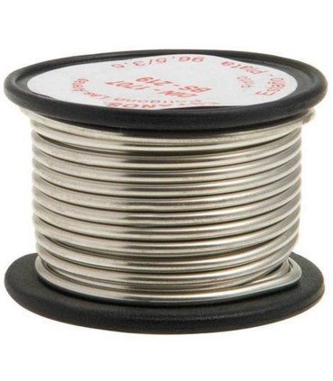 ESTAÑO TIPO PLATA  6% 2 MM 250 GR