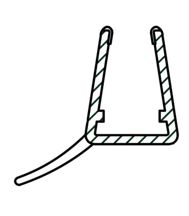 PERFIL 2 METR.VIERTEAGUA CENTRAL  6/8MM