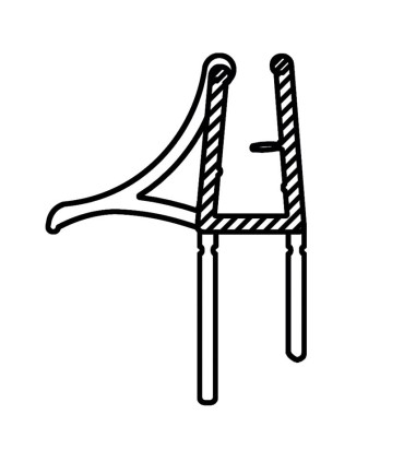 PERFIL 2 METROS MAMPARA BAÑERA 6/8MM