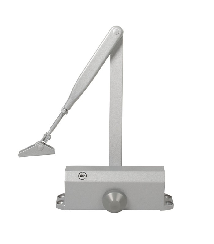 CIERRAPUERTAS SERIE 3500. YALE. PLATA.