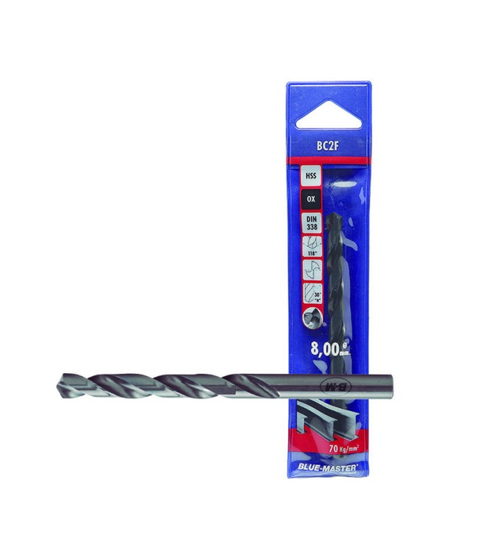 BROCA DIN-338 HSS RECTIF.Ø 09,00MM