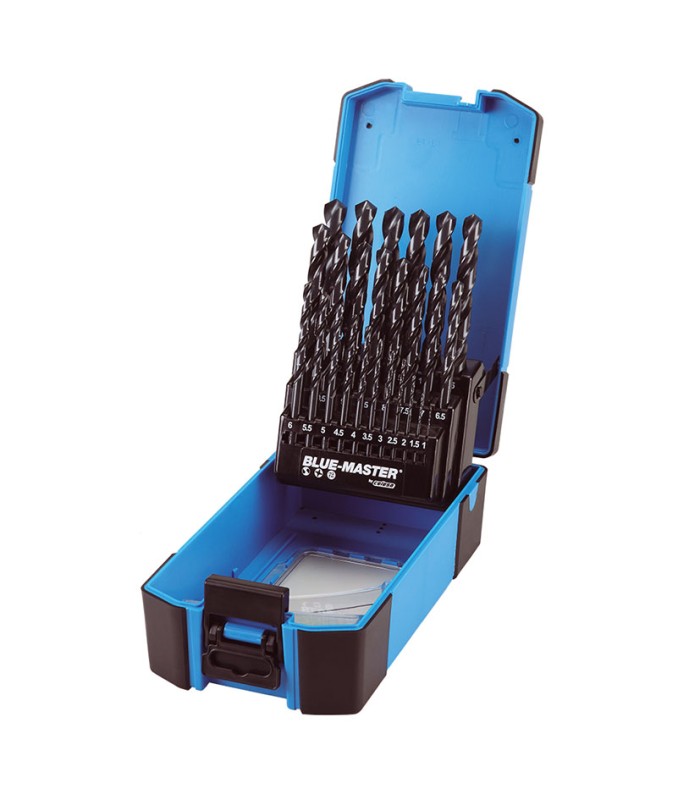 BROCA JGO.25PCS HSS DIN338 Ø1-13X0,5MM