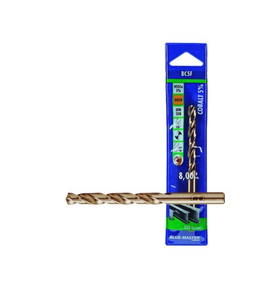 BROCA DIN 338 HSS-CO RECT. 6,00