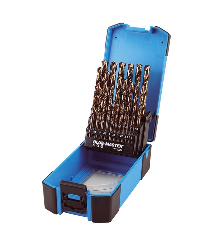 BROCA JGO.25PCS HSS-Co DIN338 Ø1-13X0,5M