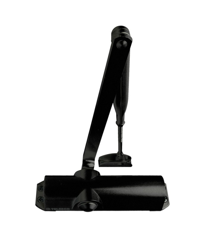 CIERRAPUERTAS DELTA 1800 RETENED. NEGRO