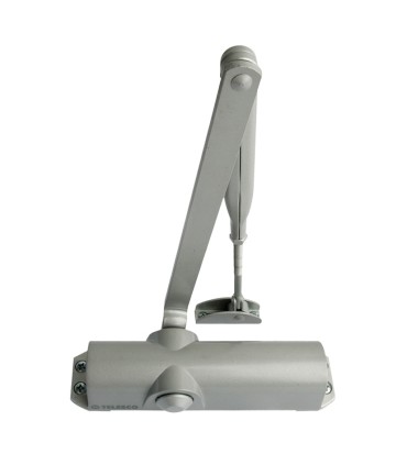 CIERRAPUERTAS DELTA 1800 RETENED. PLATA