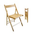 SILLA MADERA PLEGABLE CAJA 4 UD.