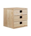 CAJONERA MODULAR 3 CAJONES 36X33X36cm