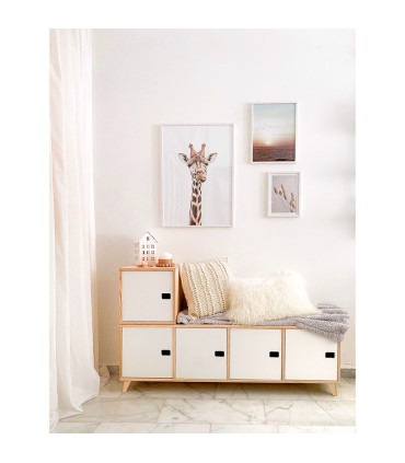 CUBO MODULAR PINO 36X32X36cm