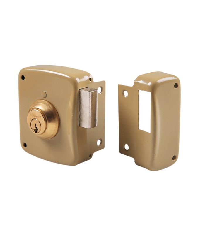 CERRADURA SOBREP.5124A 80MM/D LINCE