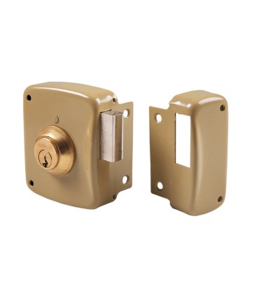 CERRADURA SOBREP.5124A 80MM/D LINCE