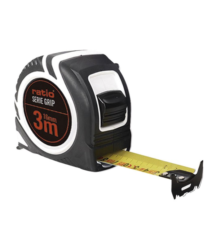 FLEXOMETRO CINTA 16/3 M. GRIP RATIO