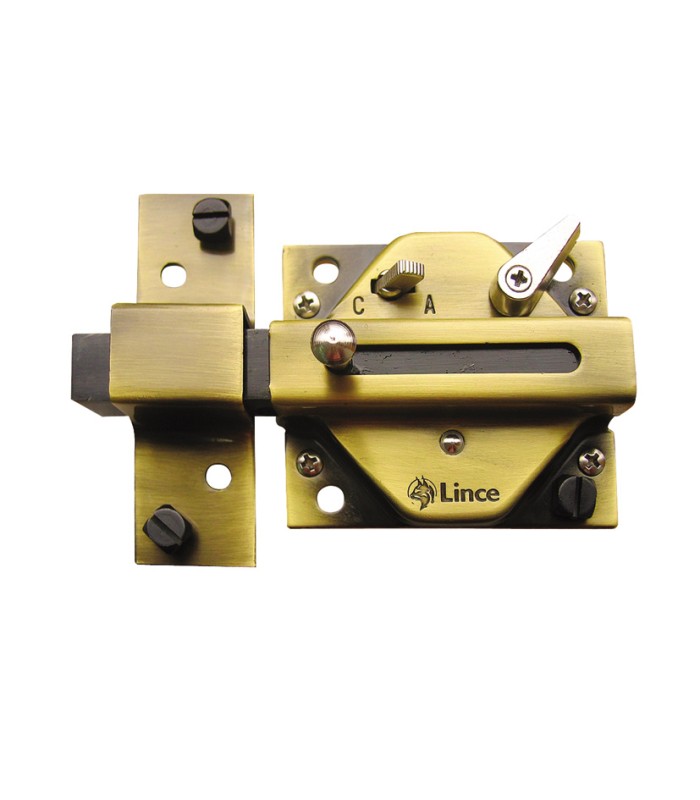 CERROJO SIN CILINDRO 2940 LATONADO