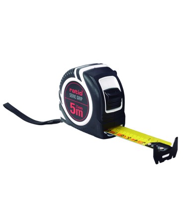 FLEXOMETRO CINTA 25/5 M. GRIP RATIO