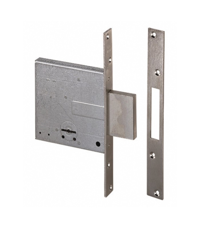 CERRADURA EMB. BORJAS . 50MM. PALANCA 4V