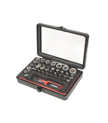 ESTUCHE 38 PCS CARRACA-MINI CR-V RATIO