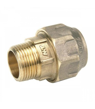 RACOR RECTO MACHO PE/M 25X3/4" LIGERO