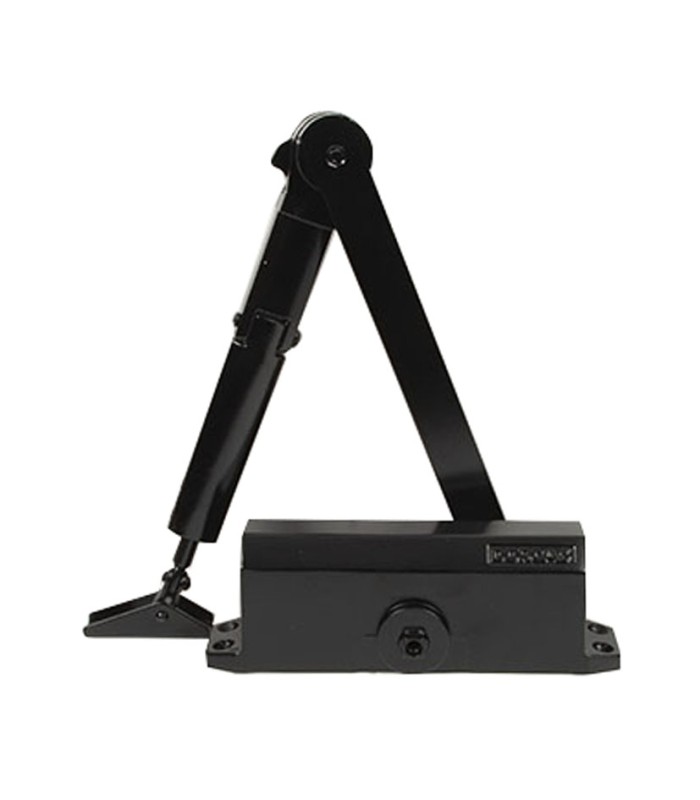 CIERRAPUERTAS DC1-H-166 RETENCION NEGRO