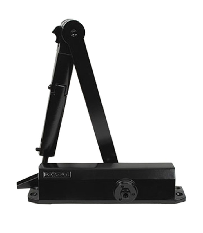 CIERRAPUERTAS DC2 EN 2-4 NEGRO RETENEDOR