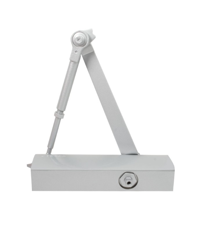 CIERRAPUERTAS DC3-H-100 PLATA RETENCION