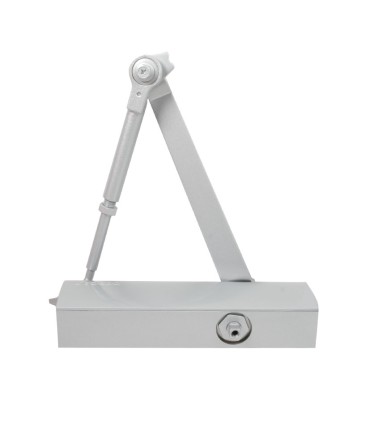 CIERRAPUERTAS DC3-H-100 PLATA RETENCION