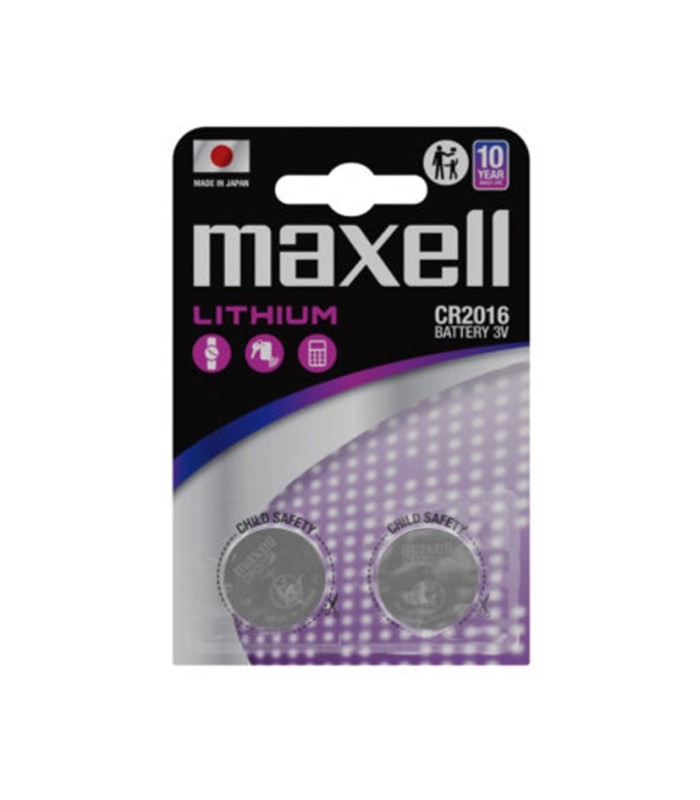 P.BOTON MAXELL CR-2016 BL 2UN