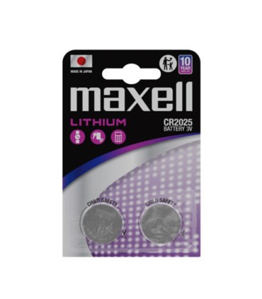 P.BOTON MAXELL CR-2025 BL 2UN