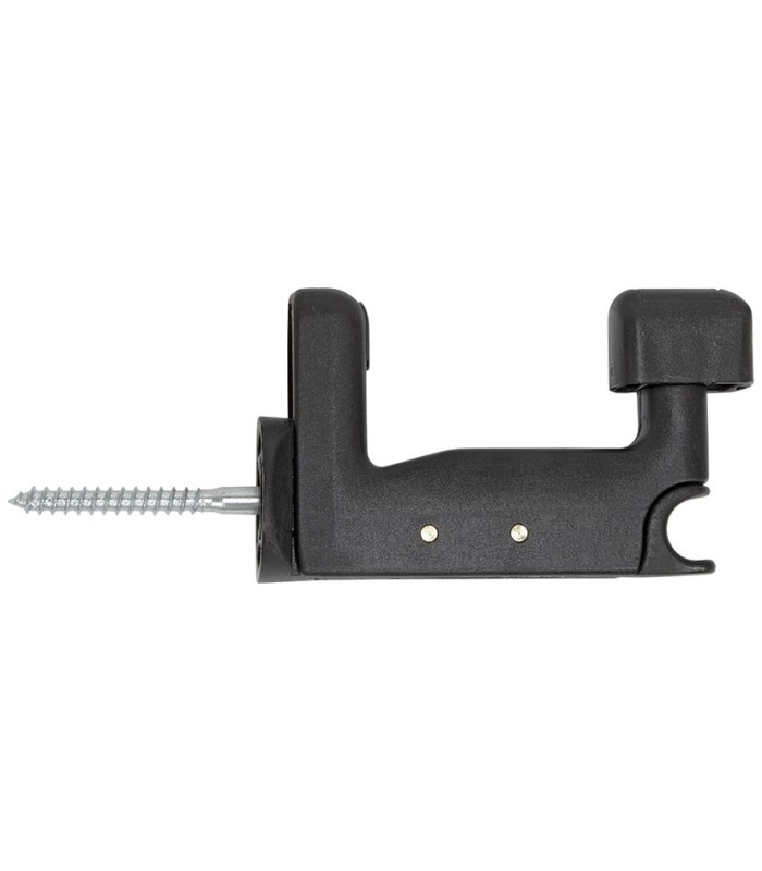 RETENEDOR  PLASTICO CORTO  NEGRO