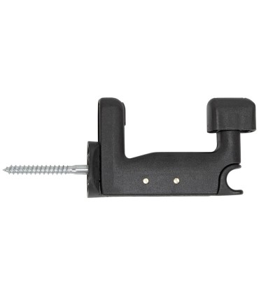 RETENEDOR  PLASTICO CORTO  NEGRO