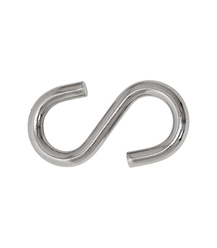 GANCHO S 6MM. INOX A316. 10 unid.