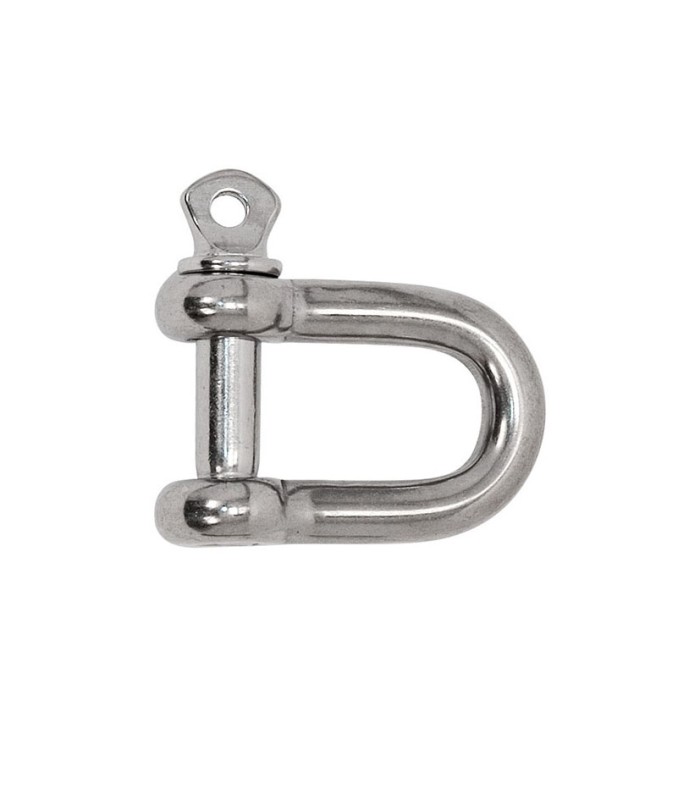 GRILLETE RECTO 6MM. INOX A316. 10 unid.