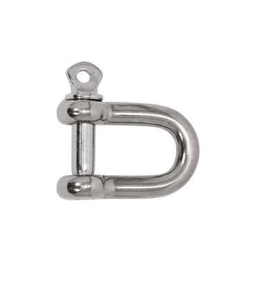 GRILLETE RECTO 10MM. INOX A316. 10 unid.