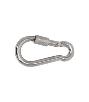 MOSQUETON MUELLE TUERCA 10MM. 10 unid.