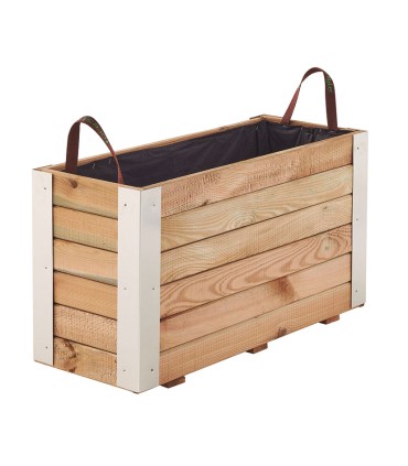 JARDINERA BAMBOU 80X30X43,5 CM, 72L